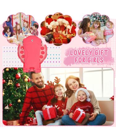 Hair Bedazzler for Girls Hair Bedazzler Kit with 180 Hair Gems Hair Styling Tool Hair Gem Stamper Girls Hair Accessories for Girls Women Pink-A - Buy Online on GoSupps.com