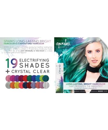 Sparks Long Lasting Bright Hair Color - Sunburst Yellow 3 Oz | Vibrant Fade-Resistant Hair Dye for International Shipping - Buy Online on GoSupps.com