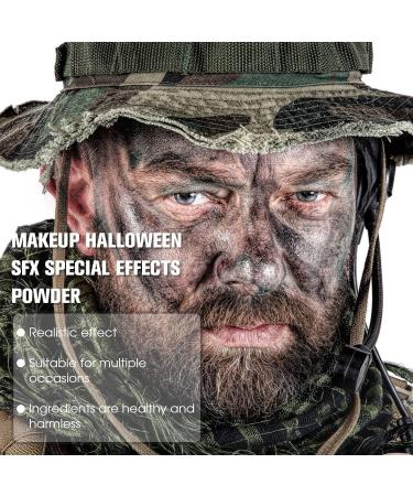BOBISUKA Special Effects Dirt Powder - Halloween Makeup Cosplay Stage & Wedding - Gray Stone (0.78 oz) - International Shipping Available - Buy Online on GoSupps.com