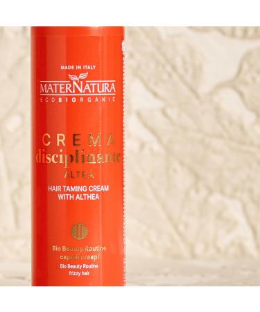  Maternatura Maternatura Altea Disciplining Hair Cream humidity protection for manageable shiny and nourished hair organic beauty routine for frizzy hair organic - 100 ml - Buy Online on GoSupps.com