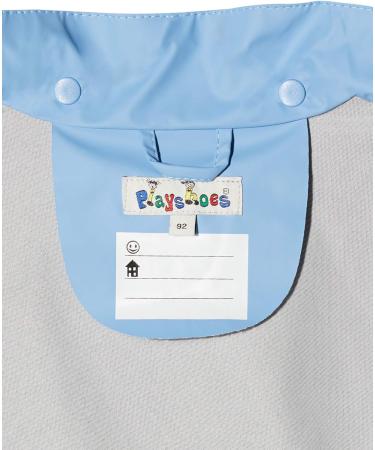 Playshoes Unisex Kid's 128 Construction Site Raincoat - Wind and Waterproof Rainwear - Buy Online on GoSupps.com
