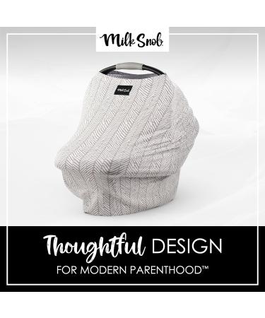Buy MILK SNOB 5-in-1 Multifunctional Baby Carrier | Herringbone | Stroller Sun Protection & Breastfeeding Top | International Shipping - Buy Online on GoSupps.com