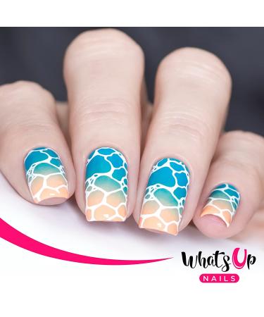 Whats Up Nails B010 Texture Me Nature Stamping Plate - Nail Art Design - Buy Online on GoSupps.com