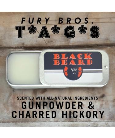 TAGS Men s Solid Cologne | Black Beard | Gunpowder & Charred Hickory | Beeswax Grapeseed Oil Fragrance | Made in USA | Travel Size .25 oz - Buy Online on GoSupps.com