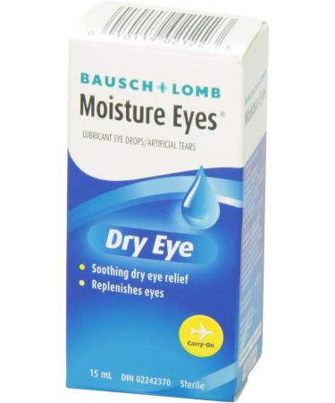 Bausch & Lomb Moisture Eyes Lubricating Eye Drop 15ml - Buy Online on GoSupps.com