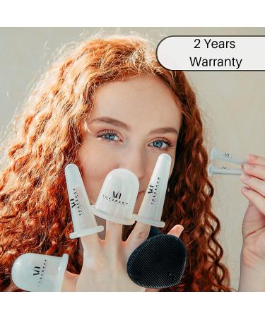 FDA Registered Silicone Cupping Therapy 8-Piece Set for Anti Aging, Anti Cellulite & Skin Rejuvenation | Facial & Body Massage Cups with Free Anti Cellulite Brush - Buy Online on GoSupps.com