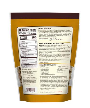 Bob's Red Mill Heritage Beans Lentils - 27 oz (765 g) | High-Quality Nutrition - Buy Online on GoSupps.com