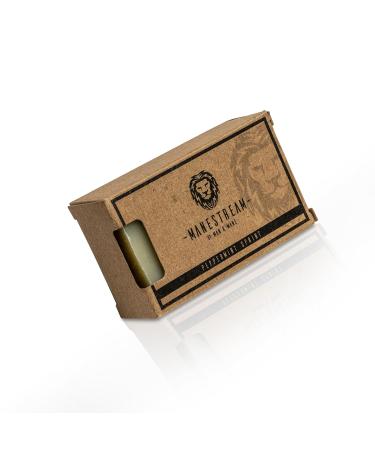 MAN & MANE Manestream 2-in-1 Peppermint Tea Tree Shampoo & Skin Bar | Natural Handmade with Cocoa Butter Aloe Vera Jojoba & Essential Oils - Long Lasting Mild Scent - Buy Online on GoSupps.com