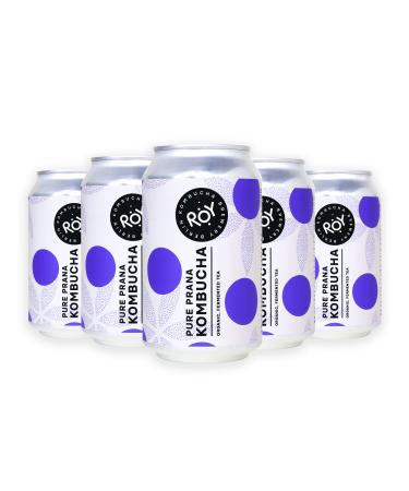 Roy Pure Prana Kombucha Bio 6 doses 330 ml Bio Kombucha handmade in our Berlin brewery vegan gluten -free lactose -free 6 -pack incl. 1.50 Pure Prana 330 ml (6 Pack)