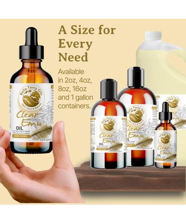 Buy Bella Terra Oils Clear Emu Oil for Hair & Skin - 1 Gallon Non-Greasy Highly Absorbable Moisturizing - Pack of 10 | International Shipping Available - Buy Online on GoSupps.com