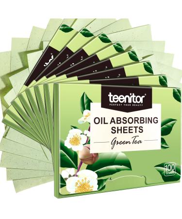 800 Counts Natural Green Tea Oil Control Film Teenitor Oil Absorbing Sheets for Oily Skin Care Blotting Paper to Remove Excess & Shine Oil Blotting Sheets - Buy Online on GoSupps.com
