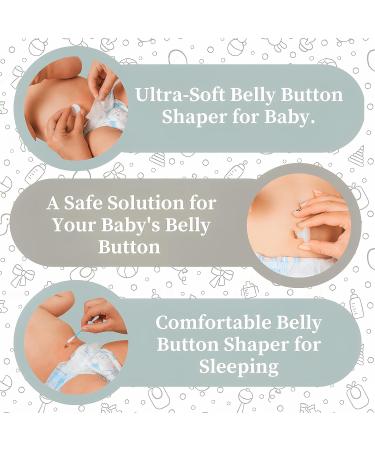 Twins Dream Baby Button Shaper Plug - Works with Baby Belly Band for Hernia - Umbilical Hernia Belt Baby | Cone Shape - Buy Online on GoSupps.com