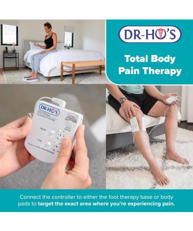 DR-HO'S Circulation Promoter Essential Package - TENS Machine EMS and AMP - Improves Circulation Reduces Swelling and Relieves Foot and Leg Pain - Buy Online on GoSupps.com
