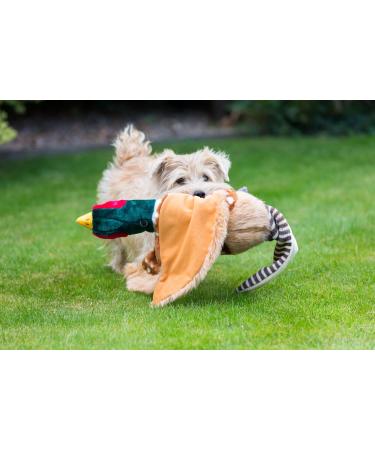 House of Paws Plush Dog Toy - Small Pheasant Design Brown - Ideal for Interactive Play - Buy Online on GoSupps.com