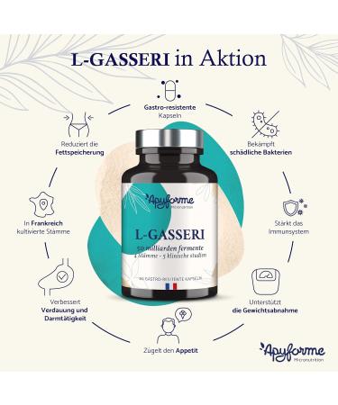 Lactobacillus Gasseri Probiotics - 50 Billion KBE/day for Digestive Health - 100% French - 60 Capsules - Apyforme - Buy Online on GoSupps.com