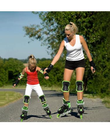 Petuol Kids Adjustable Inline Skates | 8 Light Up Wheels | Safe & Durable Roller Skates for Boys and Girls | Beginner Fun Skates | Size Medium (Big Kid 1-4 US) - Buy Online on GoSupps.com
