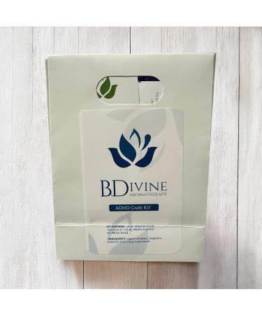 B Divine Aromatherapy Attention Assist Care Kit with Organic Essential Oils. Nasal Inhaler roll-on and Diffuser Blends. - Buy Online on GoSupps.com