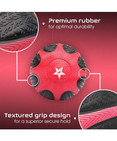 6/8/10/12LB Color-Coded Weighted Medicine Ball for Core Strength and Balance Training - 10LB - Buy Online on GoSupps.com