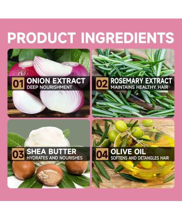  G n rique Onion Shampoo Soap 100g Onion Biotin Shampoo Bar Soft Foam Control Frizz Conditioner Purifying Nourishing Conditioner Adults Men Women Teenagers 100g 1PC - Buy Online on GoSupps.com