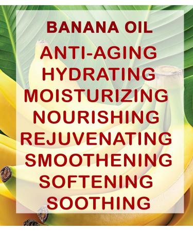 Botanical Beauty BANANA OIL 100% Natural Pure Virgin Unrefined Cold Pressed Carrier Oil for Face Skin Hair Lip Nails for Dry Sensitive Normal Skin 2 Fl Oz 60 ml - Buy Online on GoSupps.com