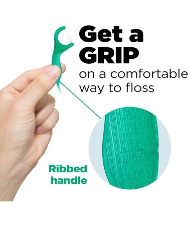 GUM Professional Clean Flossers Picks Extra Strong Floss Proven to Remove More Plaque Fresh Mint Flavour 40 Count X 6 Pack (240 flossers) Professional Clean 1.00 m (Pack of 240) - Buy Online on GoSupps.com