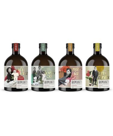 ROMANCES de Moral | Extra Virgin Olive Oil (Arbequina Variety 500ml.) | Best Premium EVOO from Calatrava | Luxury gourmet EVOO from arbequina olives | Direct sale and limited production Arbequina 500ml. - Buy Online on GoSupps.com