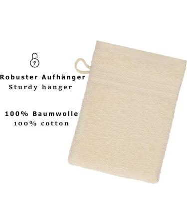 Betz Premium Pack of 10 Terry Washcloths for Face 100% Cotton Baby Washcloth Color S - Buy Online on GoSupps.com