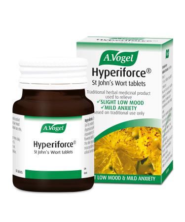 A.Vogel Hyperiforce St John's Wort Tablets | Relieves Symptoms of Slightly Low Mood and Mild Anxiety | 120 Tablets 120 Count (Pack of 1)