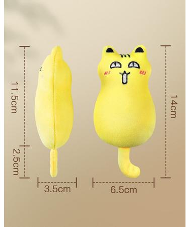 Feeko Cat Catnip Pillow Toys Set Interactive Rattle Sound Cat Toys for Indoor Cats (5 Pack) - Buy Online on GoSupps.com