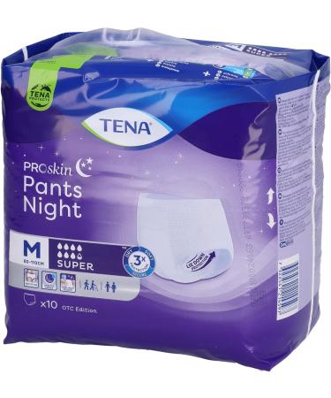 Buy Tena Pants Night Super M Disposable - 10 Pack | Best International Shipping - Buy Online on GoSupps.com