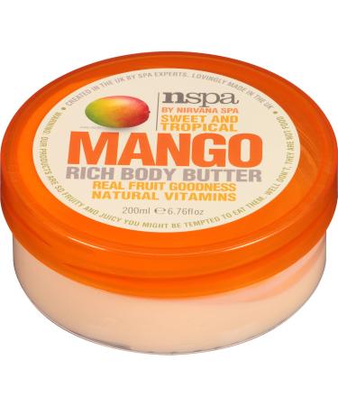 N-Spa Tropical Mango Body Butter 200ml | Rich & Hydrating Fruit Extracts | International Shipping Available - Buy Online on GoSupps.com