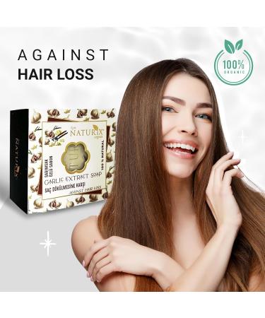 Black Garlic Organic Bar Soap - Moisturizing Natural Oil Cleanser for Hair Hands Face & Body | Skin Care Bath Wash - Buy Online on GoSupps.com