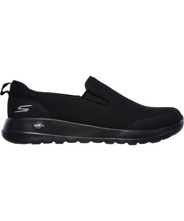 Skechers Men's Go Max Clinched Athletic Slip-On Walking Shoe 10.5 Black - Buy Online on GoSupps.com
