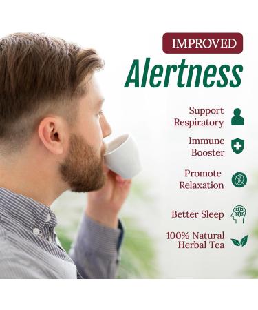 KUKER Balkan Herbal Tea Blend with Thyme Tea Rosehips Chamomile Flower & Wild Marjoram Herb - Herbal Infusions Tea with Thyme Herbal Tea - Fruit Teas & Herbal Tea Mix - 20 Tea Bags 30g - Buy Online on GoSupps.com