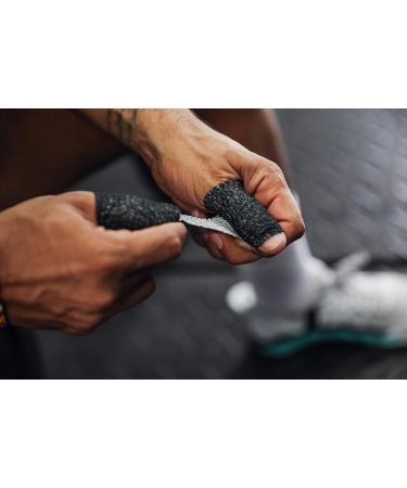 WOD ST-CEAB Weightlifting Thumb Tape - 1.5" Black Latex-Free Self-Adhesive (Pack of 3) for Hand Finger Climbing & Hook Grip Protection - Buy Online on GoSupps.com