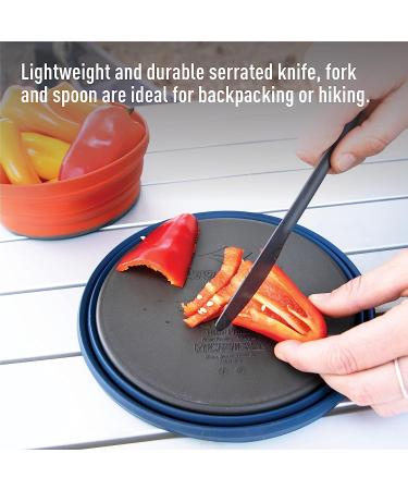 Sea to Summit Alpha Light Aluminum Camping Cutlery Set - Knife, Fork, Spoon - Buy Online on GoSupps.com