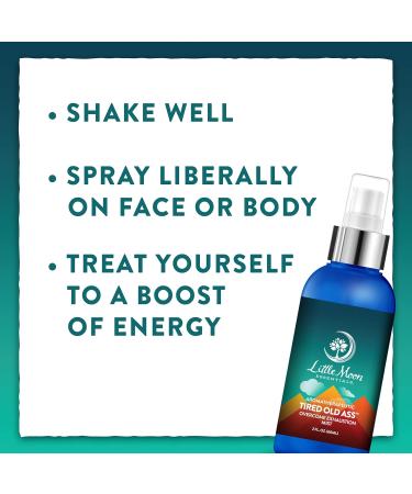 Little Moon Essentials Mist (Tired Old Ass 4 oz) Tired Old Ass 4 Fl Oz (Pack of 1) - Buy Online on GoSupps.com