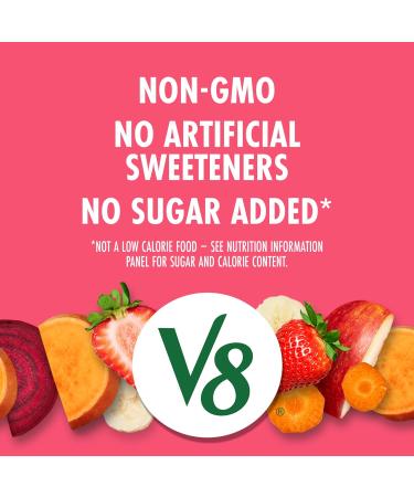 V8 Jus de fraise et de banane 100 % jus de fruits et l gumes - Bo te de 236 ml (lot de 6) Fraise et banane 8 ml (Lot de 6) - Buy Online on GoSupps.com