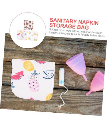 3Pcs Large Capacity Makeup & Toiletry Bag Set for Traveling | Portable Period Pad Pouch Holder | Healvian - Buy Online on GoSupps.com