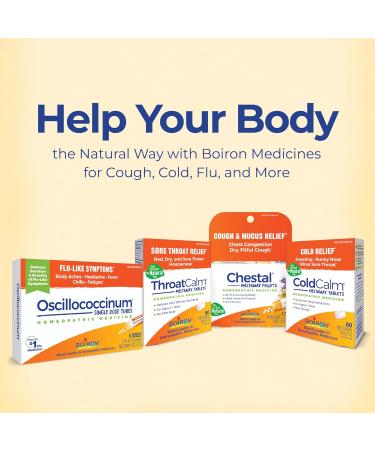 Chestal Adult Cold & Cough Pellets for Nasal & Chest Congestion Fitful Cough Sneezing Occasional Minor Sore Throat and Runny or Stuffy Nose - 2 Count (160 Pellets) - Buy Online on GoSupps.com