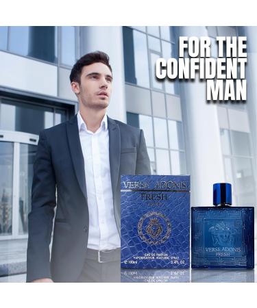 Verse Adonis Fresh Cologne for Men Natural Spray Perfume Classic Scent Eau De Toilette for Daily Use 3.4 Fluid Ounce Verse Adonis Fresh 3.4 Fl Oz (Pack of 1) - Buy Online on GoSupps.com