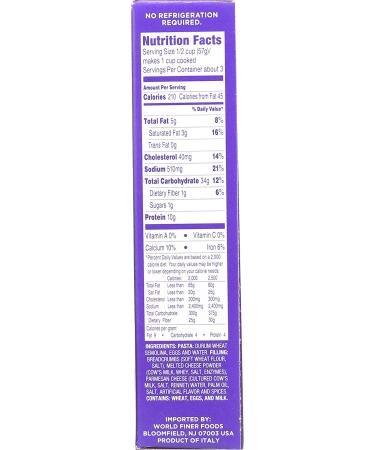 DaVinci Cheese Stuffed Tortellini - 7 oz Boxes (Pack of 12) - Authentic Italian Pasta - Buy Online on GoSupps.com