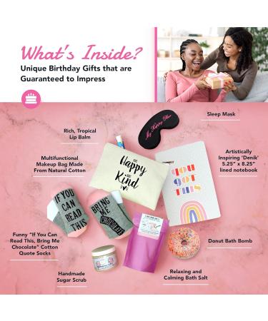 Milky Chic Women's Happy Birthday Gift Box Set | Unique Gifts for Mother Wife Sister & Best Friend | Perfect for Mother's Day & Holidays - Buy Online on GoSupps.com