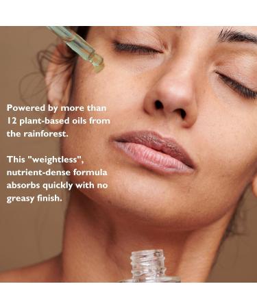 JustUs Skincare, Restore + Repair Face Oil, powerful serum to calm redness and smooth texture from scarring, visibly restore balance, infused w/Bakuchiol, Acai, Tamanu + Andiroba - 30ml / 1oz - Buy Online on GoSupps.com