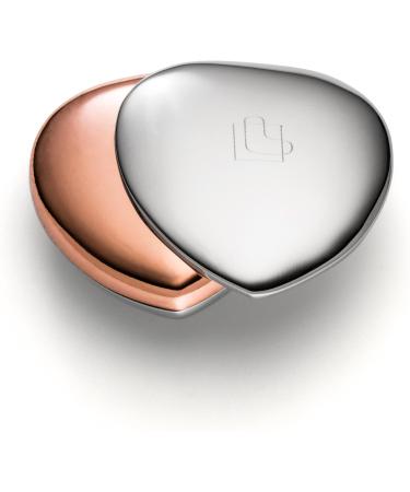 Lunavit Power Heart Duo - Stainless Steel & Copper Magnet for Back Neck & Joints | 3000 Gauss Neodymium Magnet | Perfect Gift for Men & Women - Buy Online on GoSupps.com