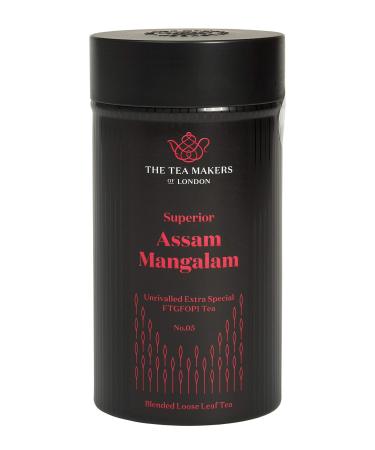 Assam Mangalam Special FTGFOP1 Black Loose Leaf Tea 100g Caddy