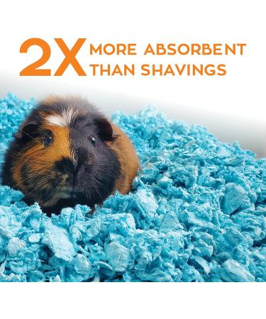 Carefresh 99% Dust-Free Blue Natural Paper Small Pet Bedding with Odor Control - 23L - Buy Online on GoSupps.com