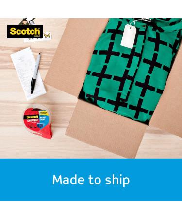Scotch Brand Heavy Duty Shipping Packaging Tape 1 Roll with Dispenser 1.88" x 22.2 Yards 1.5" Core Great for Packing Shipping & Moving Clear (142) - Buy Online on GoSupps.com