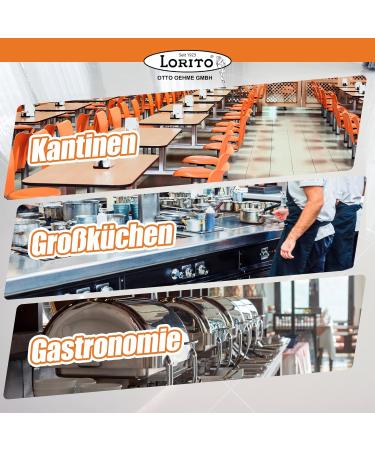 Buy Lorito Professional Fat Removal - 2x10L Kitchen Cleaner Concentrate for Extractor Hoods Grills Ovens & Tiles - International Shipping Available - Buy Online on GoSupps.com