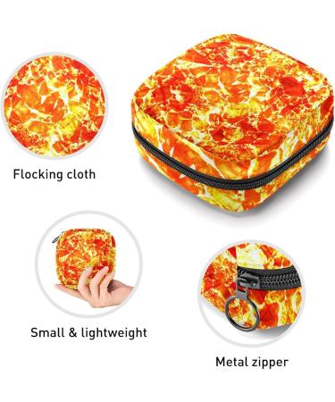 Women's Bonds Storage Pockets Halter Kit Bag - Portable Period Bag with Magma Texture - Ideal Feminine Product for Women & Girls - Buy Online on GoSupps.com